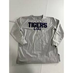 Vintage LSU Women’s Sweater Gray and Purple Size medium